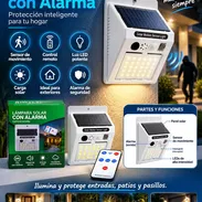 Lámpara solar con alarma - Img 57651833