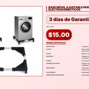 BASE MÓVIL AJUSTABLE PARA ELECTRODOMÉSTICOS . - Img 56997486