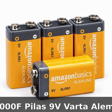 Pilas 9V Varta - 2/3