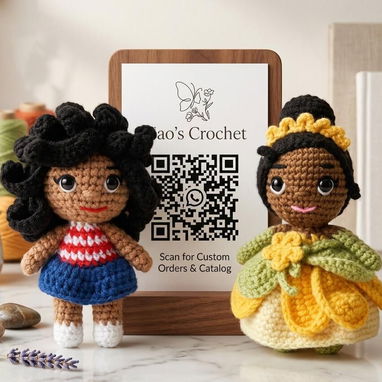 Se tejen muñecas/amigurumis como esta Mafalda, por encargo. Escribe vía WhatsApp 58473244 para ver disponibilidades - 2/3