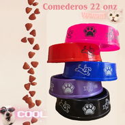 Comederos grandes de plástico para mascotas - Img 50994756