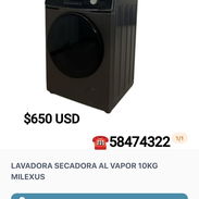 Lavadora secadora al vapor MILEXUS 10 kg - Img 54898648