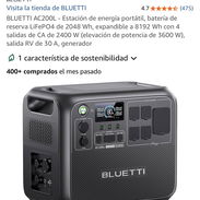BLUETTI AC200L NUEVA EN CAJA / HABANA/ 53584777 - Img 57296107
