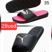 Chancletas pumas y adidas originales 100%. Relojes seiko y citizen ecodrive. Cositas shein: botas, pezoneras, zapatos... - Img 50578478