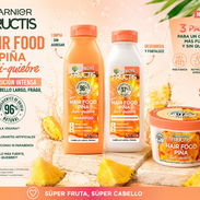 KIT GARNIER FRUCTIS HAIR FOOD PIÑA KIT ANTI-QUIEBRE, PARA CABELLO FRAGIL - Img 53465169