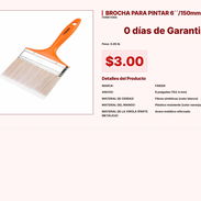 BROCHA PARA PINTAR 6´´/150mm VPT#-0055 - Img 55218564