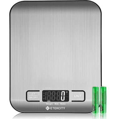 Pesa o Báscula digital de acero inoxidable de 1g - 5000g(5kg) - Img 128117310