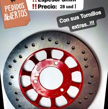 💯✅💯TODO EN SISTEMAS DE FRENOS ,DESDE DISCOS ,PASTILLAS Y GOMAS QUITARUIDOS TODO NEWWW A ESTRENAR 💯✅💯precios en fotos - Img 95110529
