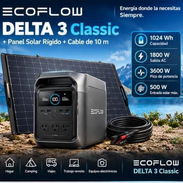 Combo de ecoflow Delta 3 clásica + panel 450w + cable 10m original - Img 57947516