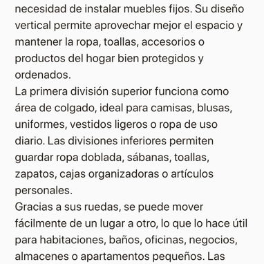ORGANIZADOR PLÁSTICO TIPO ARMARIO - Img 124489423