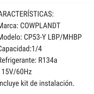 Máquina de refrigeración de 1/4 - Img 121666828