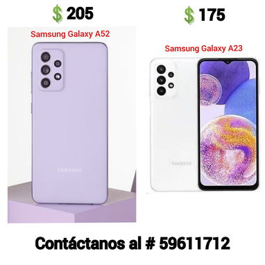 Tenemos a la venta Samsung Galaxy A23 y Samsung Galaxy A52. Contactar al 58868009 - Img 78193337