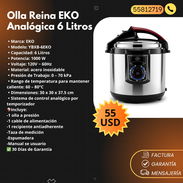 Olla reina analógica 6 Litros EKO - Img 55631428
