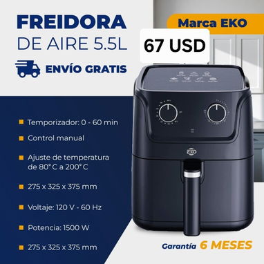 FREIDORAS DE AIRE Y DE ACEITE ✅️. ENVÍO GRATIS ✅️ - 3/3