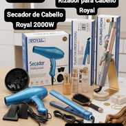 Plancha de Cabello Royal + Rizador para Cabello Royal+ Secador de Cabello Royal 2000W, Garantía de 1 mes, Entrega por u - Img 54487956