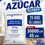 SACO DE AZÚCAR BLANCA 25 KGS/55 LIBRAS PRECIO:30000 CUP/45 USD - Img 54466573