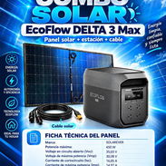 📈Combo de delta 3 Max con cable de 10 metros y panel de 450W - Img 58335773