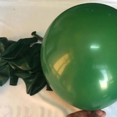 12 globos" Latex Blanco - 6/9