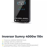 Inversor Sumry 4000W 110V - Img 57301407