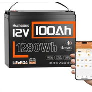 Batería Humsienk LiFePO4 12 V 100 Ah (1280 Wh) Conexión Bluetooth REBAJA DE PRECIO - Img 57457048