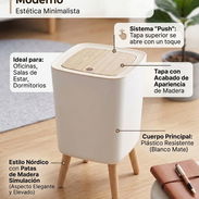 Cesto de basura moderno (EyH) - Img 55542089