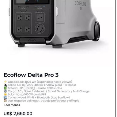 Tengo variedad de ecoflow en venta!!! - Img 120686111
