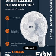 Ventiladores de pared. Nuevos con garantía y domicilio gratis - Img 56056936