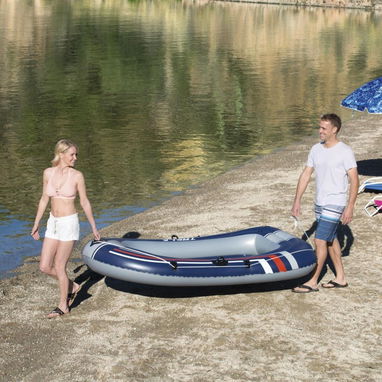 Bote de goma inflable para 2 personas Bestway Hydro-Force Treck 61064 con remos e inflador - Img 101405266