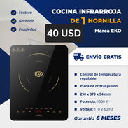 Cocina infrarrojo 1 hornilla - Img 56113294