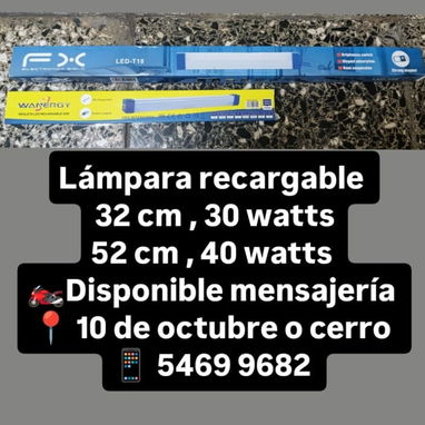 ACEPTO CUP ⭕❌❌⭕__ 💡 LÁMPARA RECARGABLE__ ⭕❌❌⭕ __5-921-5773   — 52 CM 💡 - 2/2