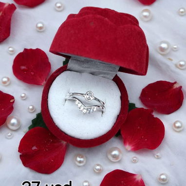 En venta variedad de prendas de plata 💍🩶Anillos Cadenas Tobilleras Aretes Argollas Alianzas y Pulseras - Img 123555263