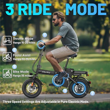 Bicicleta Eléctrica Plegable 700W ⚡ 30-60KM 🔥 NUEVA - Img 118739506