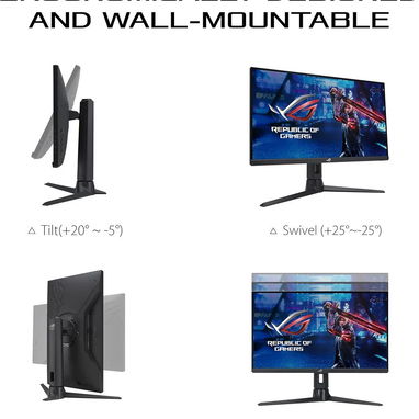 🔥 ASUS ROG Strix XG276Q 27" Gaming Monitor – Como Nuevo 🔥 - 5/9
