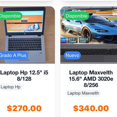 📲52774129 Buen precio Laptops en Ventas + de 20 modelos de laptops nuevas ,selladas y otras de poco uso con garantia, - Img 123167849