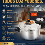 🎁 5 LITROS 🎁 OLLA DE PRESIÓN ACERO INOXIDABLE. MENSAJERÍA CON FACTURA Y GARANTÍA. 📲 54833699 - Img 55334135