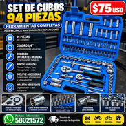 SET DE CUBOS Y HERRAMIENTAS 94 PIEZAS - Img 57874880