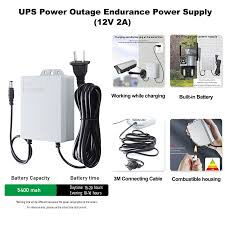 🔋 Mini UPS 12V 2A – Respaldo Ininterrumpido para Router, Cámaras y CCTV 📶📹 - Img 115110156