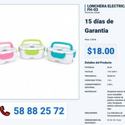 LONCHERA ELECTRICA FH-03 VPT-0230 - Img 55992627