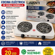 Cocinas eléctricas de 2 hornillas - Img 55866964