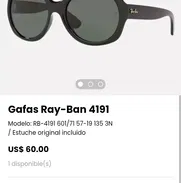 Gafas Ray Ban para mujeres y hombres - Img 49745686