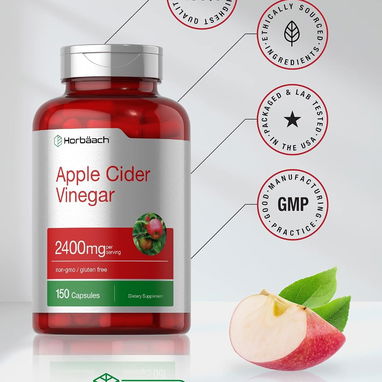 Vinagre de Sidra de Manzana 2400mg (150 píldoras) - 7/8