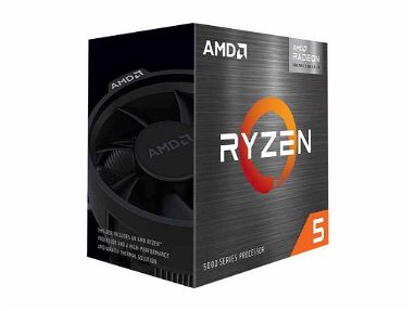 0km✅ Micro AMD Ryzen 5 5600G +Disipador 📦 12 Hilos, 16MB L3, 65W, 6 Core, AM4, 4.4GHz ☎️56092006 - Img 66378862