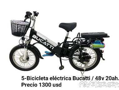 ¿Pasa trabajo para el transporte?, aquí su solución, ¡A elegir!: Moto, moto eléctrica, bicicleta, de 1500 a 5000 usd est - Img 69020656