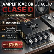 Clase D 2x300W + 600 W - Img 54964997