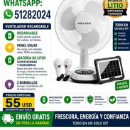 *wa.me/51282024* *¡DILE ADIÓS AL CALOR!...* Llévate este increíble *VENTILADOR RECARGABLE NEXTEK con todo incluido - Img 55429069