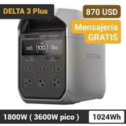 Ecoflow Delta 3 Plus (1024 Wh) 1800W - 3600W Pico - Img 56809805