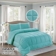 🛌Juegos de edredones de 3000 hilos, cameros de 5 piezas  - 2 fundas - ⁠2 sábanas - Edredón🚚Mensajería disponible - Img 55210568