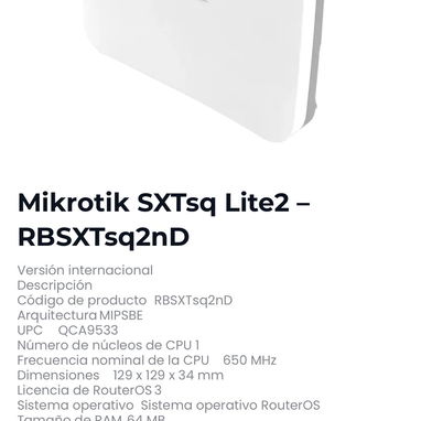 Antenas mikrotik, router y extensores de rango - 10/10