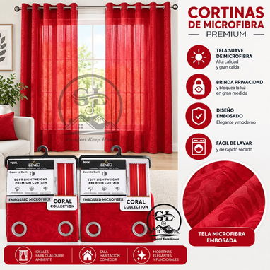 👑Cortinas decorativas transparente con diseño (WCO) - 2/3