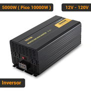 Inversor VEVOR 5000W 10000W Pico Onda Modificada 12V a 120V Con Control Remoto Pantalla LED Para Auto RV Negro 355$ - Img 57620350